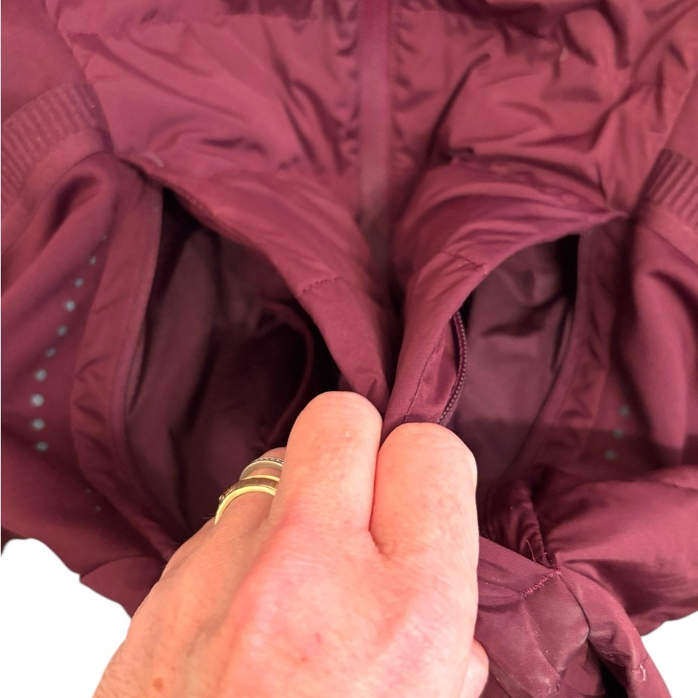 Lululemon Down For It All Jacket (Cassis) - Size 14 - Picture 12 of 13